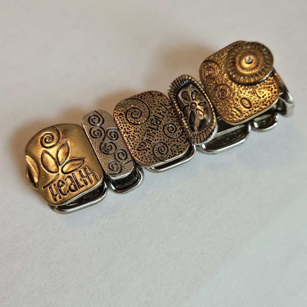 Inspiration Bracelet Gold and Silver Decorative And Classy